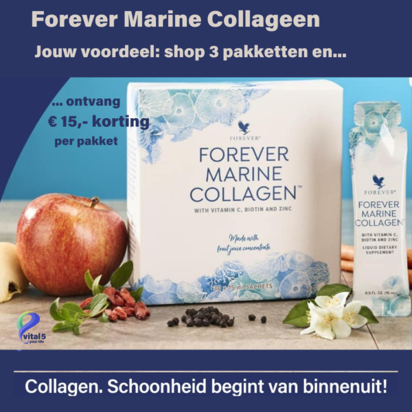 Forever Marine Collagen (3 stuks) Actie!